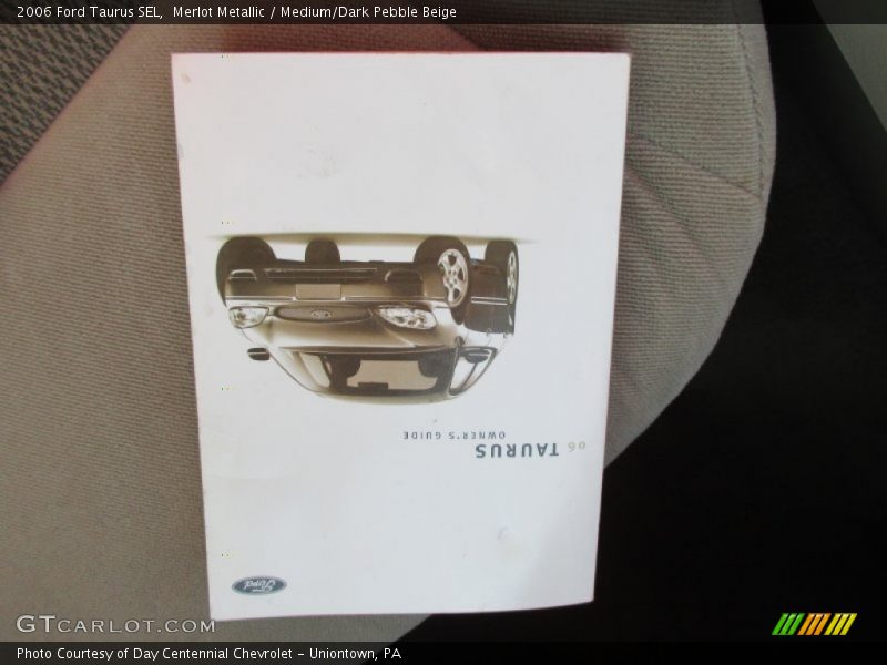 Merlot Metallic / Medium/Dark Pebble Beige 2006 Ford Taurus SEL
