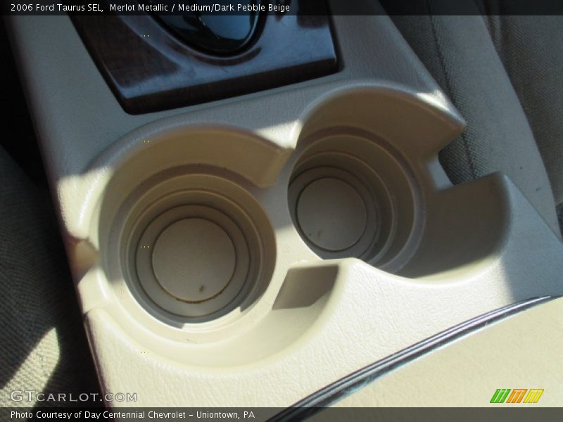 Merlot Metallic / Medium/Dark Pebble Beige 2006 Ford Taurus SEL