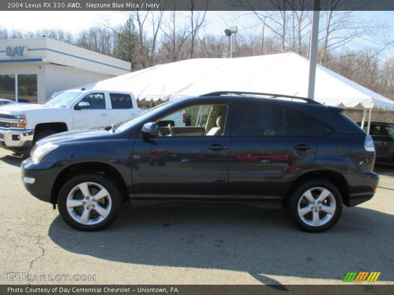 Neptune Blue Mica / Ivory 2004 Lexus RX 330 AWD