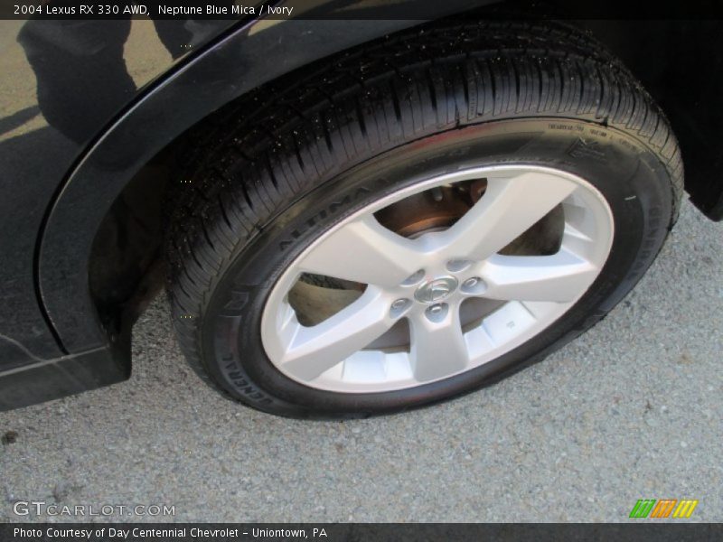 Neptune Blue Mica / Ivory 2004 Lexus RX 330 AWD