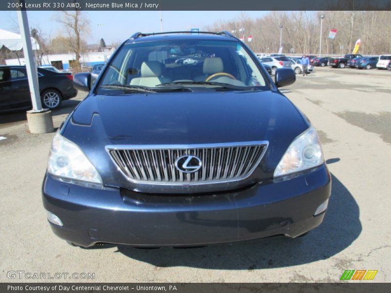 Neptune Blue Mica / Ivory 2004 Lexus RX 330 AWD
