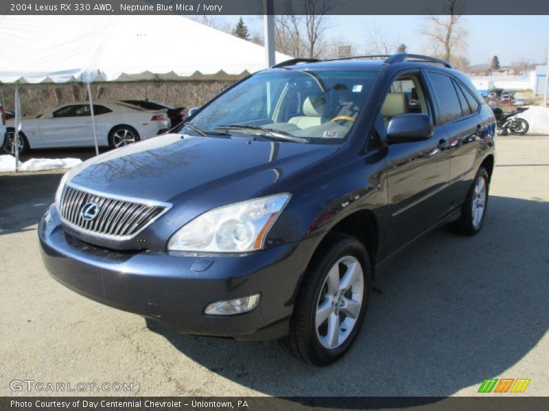 Neptune Blue Mica / Ivory 2004 Lexus RX 330 AWD