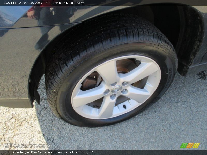 Neptune Blue Mica / Ivory 2004 Lexus RX 330 AWD