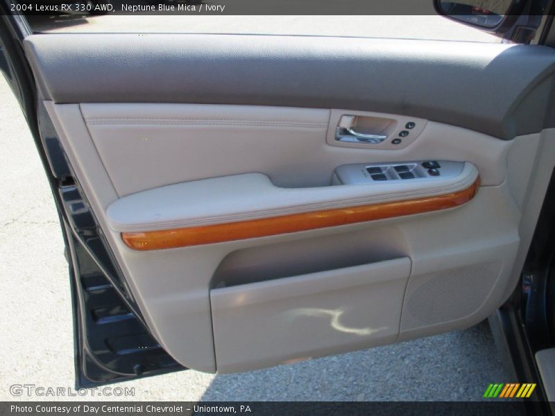 Neptune Blue Mica / Ivory 2004 Lexus RX 330 AWD