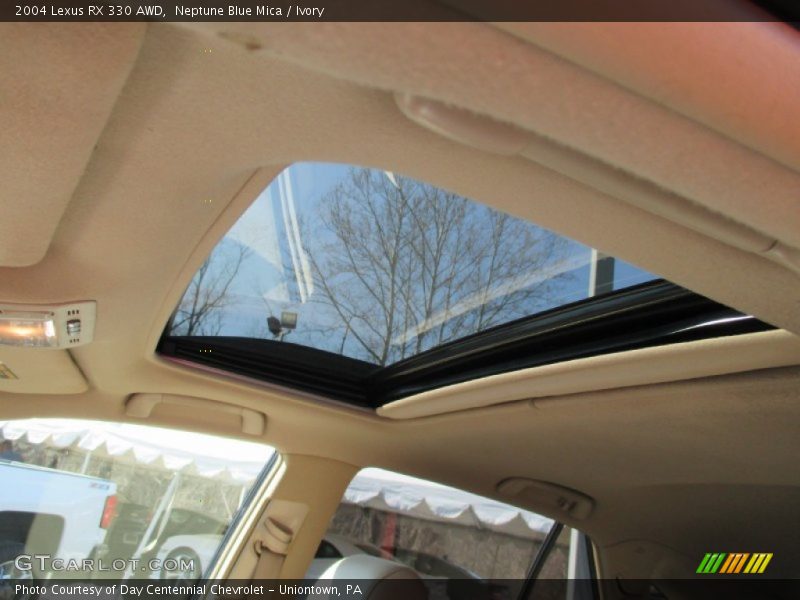Neptune Blue Mica / Ivory 2004 Lexus RX 330 AWD