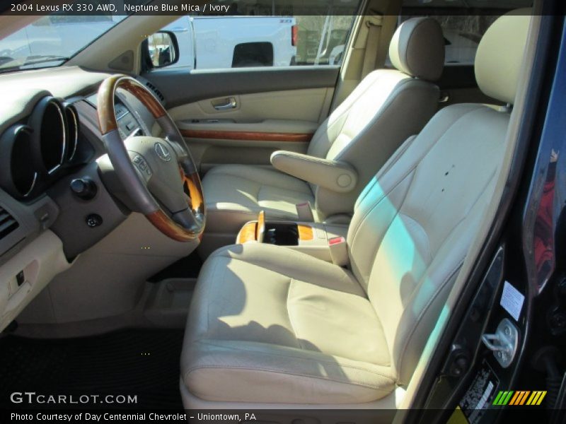 Neptune Blue Mica / Ivory 2004 Lexus RX 330 AWD