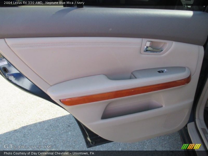 Neptune Blue Mica / Ivory 2004 Lexus RX 330 AWD