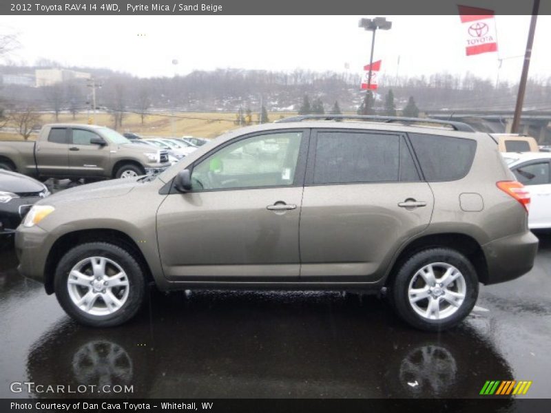 Pyrite Mica / Sand Beige 2012 Toyota RAV4 I4 4WD