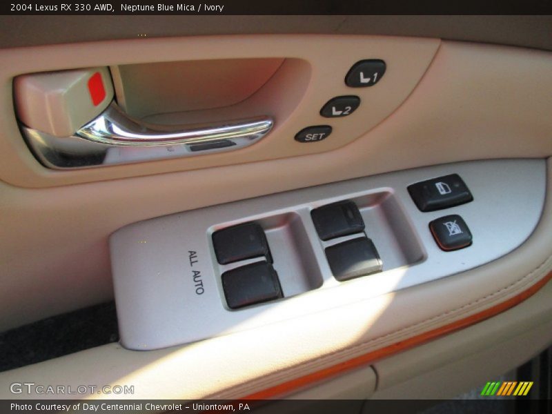 Neptune Blue Mica / Ivory 2004 Lexus RX 330 AWD