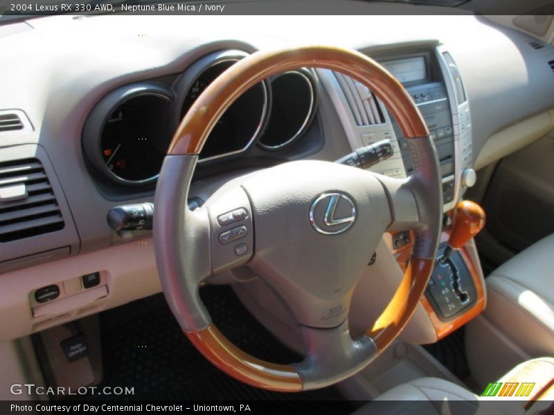 Neptune Blue Mica / Ivory 2004 Lexus RX 330 AWD