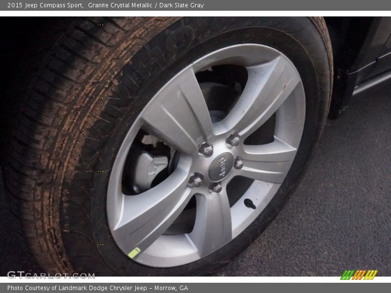 Granite Crystal Metallic / Dark Slate Gray 2015 Jeep Compass Sport