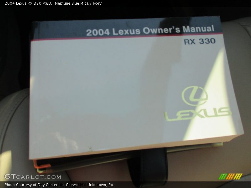 Neptune Blue Mica / Ivory 2004 Lexus RX 330 AWD