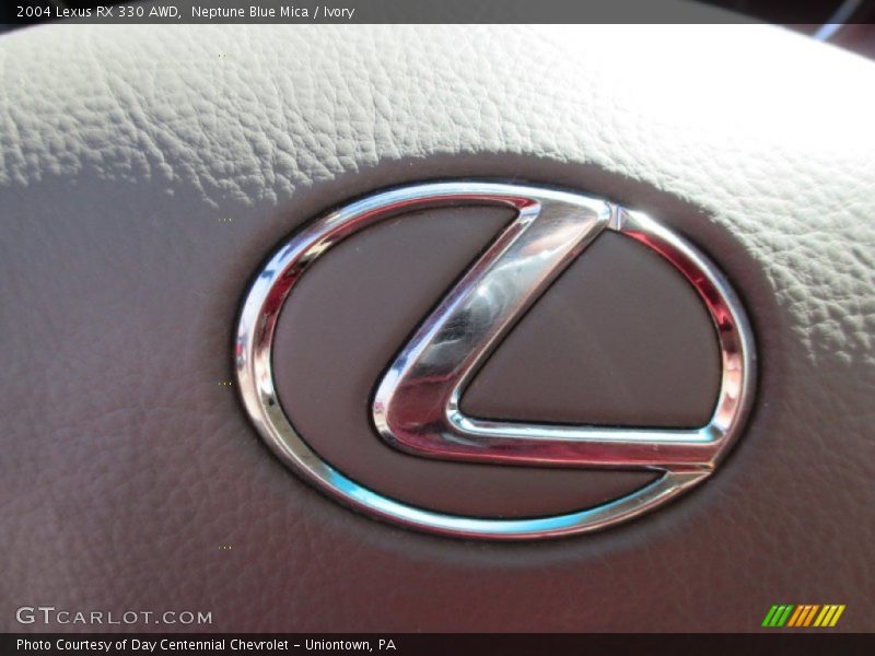 Neptune Blue Mica / Ivory 2004 Lexus RX 330 AWD