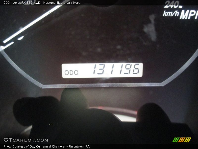 Neptune Blue Mica / Ivory 2004 Lexus RX 330 AWD