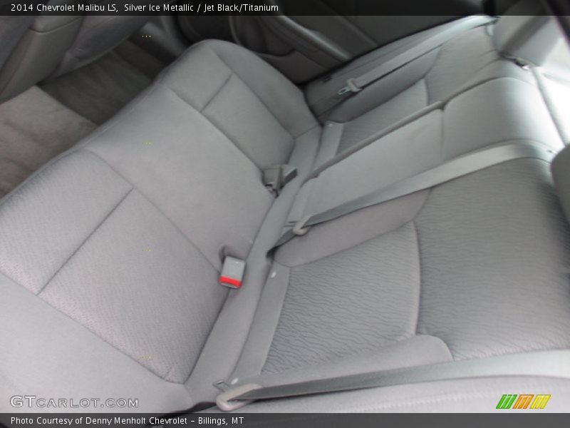 Silver Ice Metallic / Jet Black/Titanium 2014 Chevrolet Malibu LS