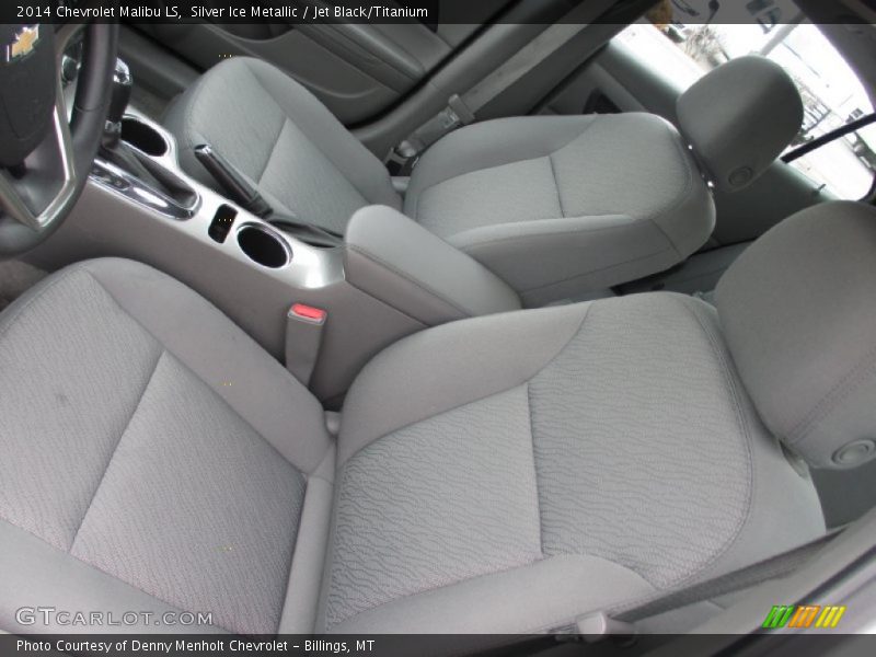 Silver Ice Metallic / Jet Black/Titanium 2014 Chevrolet Malibu LS
