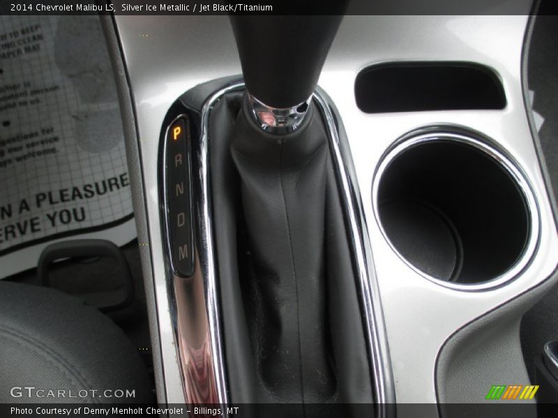 Silver Ice Metallic / Jet Black/Titanium 2014 Chevrolet Malibu LS