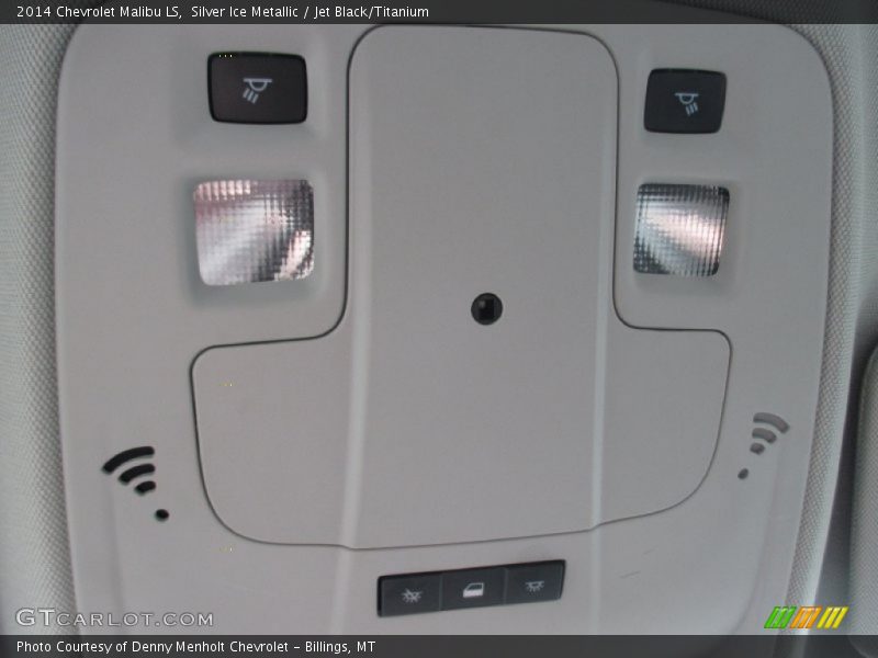 Silver Ice Metallic / Jet Black/Titanium 2014 Chevrolet Malibu LS