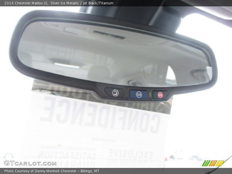 Silver Ice Metallic / Jet Black/Titanium 2014 Chevrolet Malibu LS