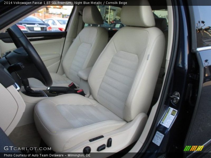 Front Seat of 2014 Passat 1.8T SEL Premium