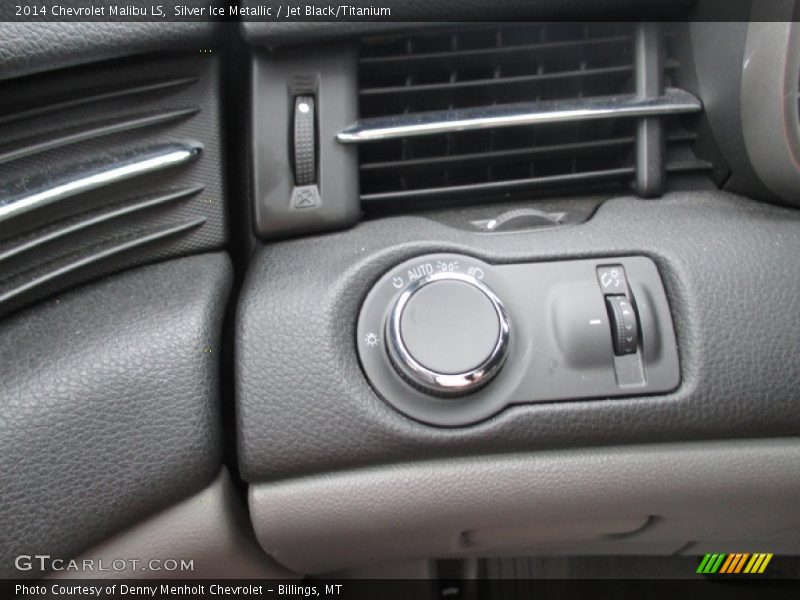 Silver Ice Metallic / Jet Black/Titanium 2014 Chevrolet Malibu LS