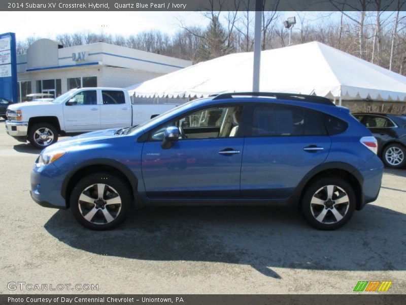 Quartz Blue Pearl / Ivory 2014 Subaru XV Crosstrek Hybrid