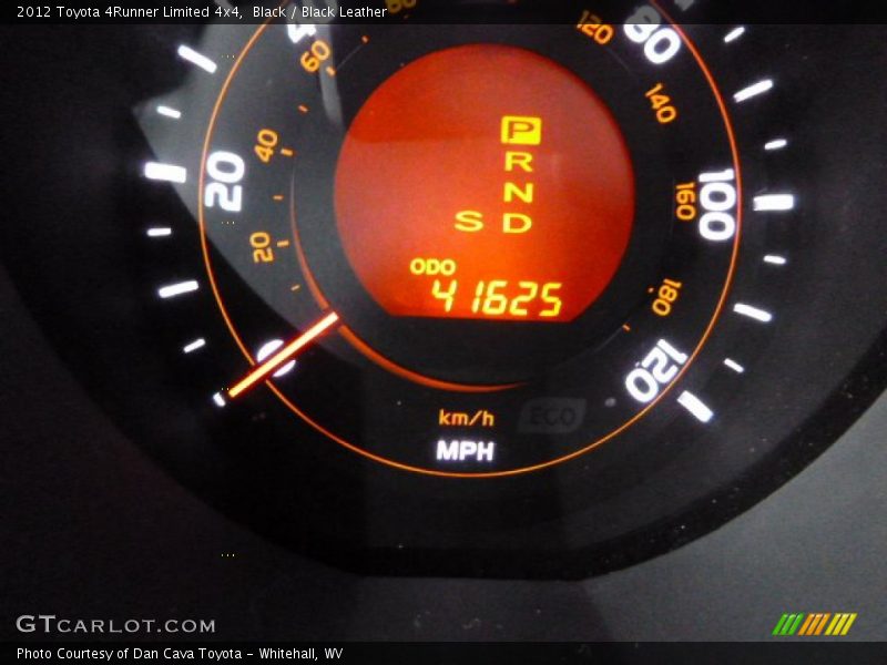 Black / Black Leather 2012 Toyota 4Runner Limited 4x4