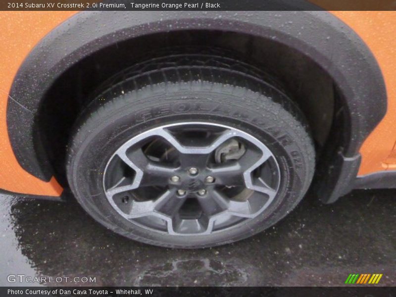 Tangerine Orange Pearl / Black 2014 Subaru XV Crosstrek 2.0i Premium