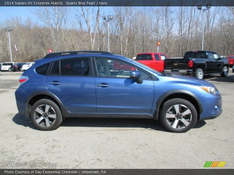  2014 XV Crosstrek Hybrid Quartz Blue Pearl