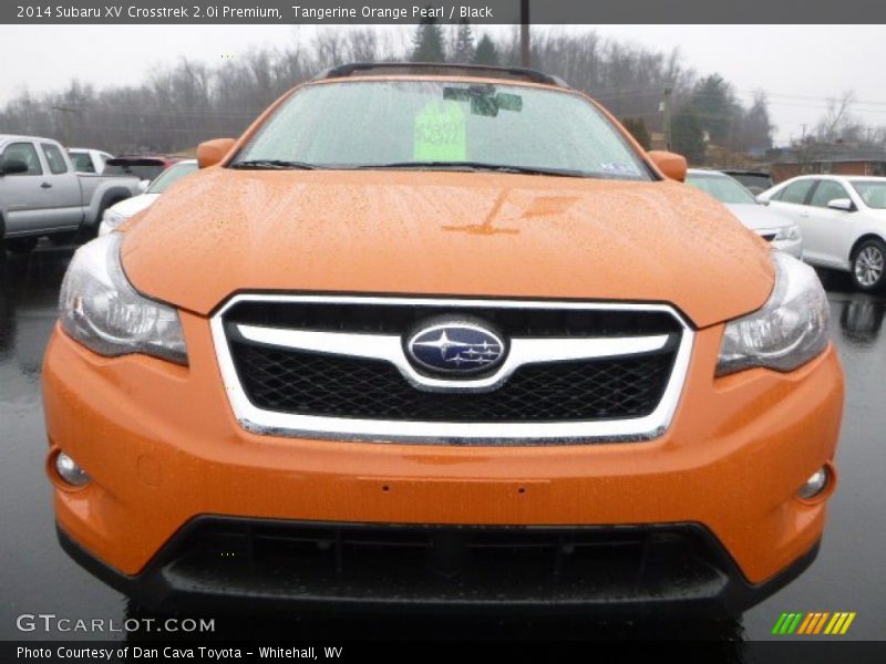 Tangerine Orange Pearl / Black 2014 Subaru XV Crosstrek 2.0i Premium