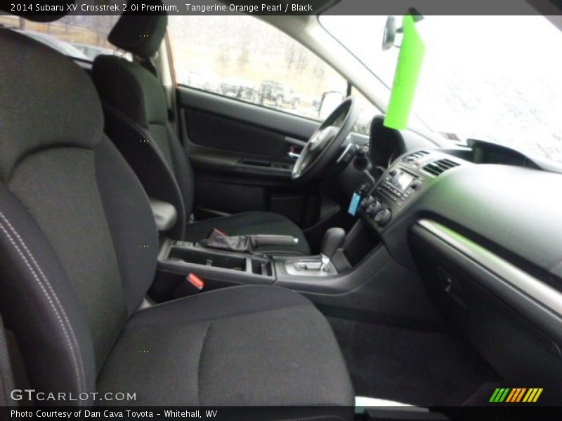 Tangerine Orange Pearl / Black 2014 Subaru XV Crosstrek 2.0i Premium