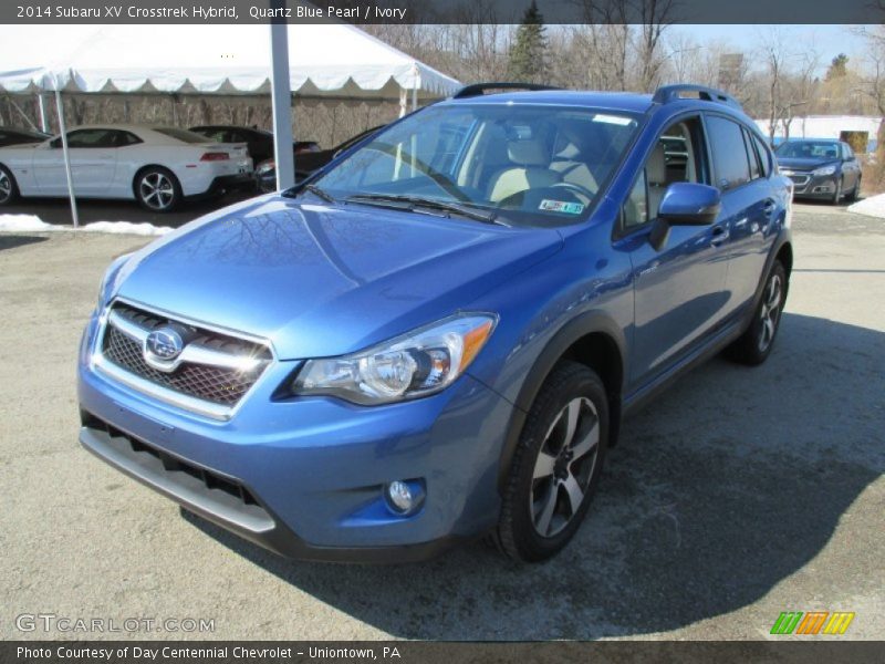 Quartz Blue Pearl / Ivory 2014 Subaru XV Crosstrek Hybrid