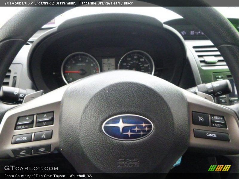 Tangerine Orange Pearl / Black 2014 Subaru XV Crosstrek 2.0i Premium