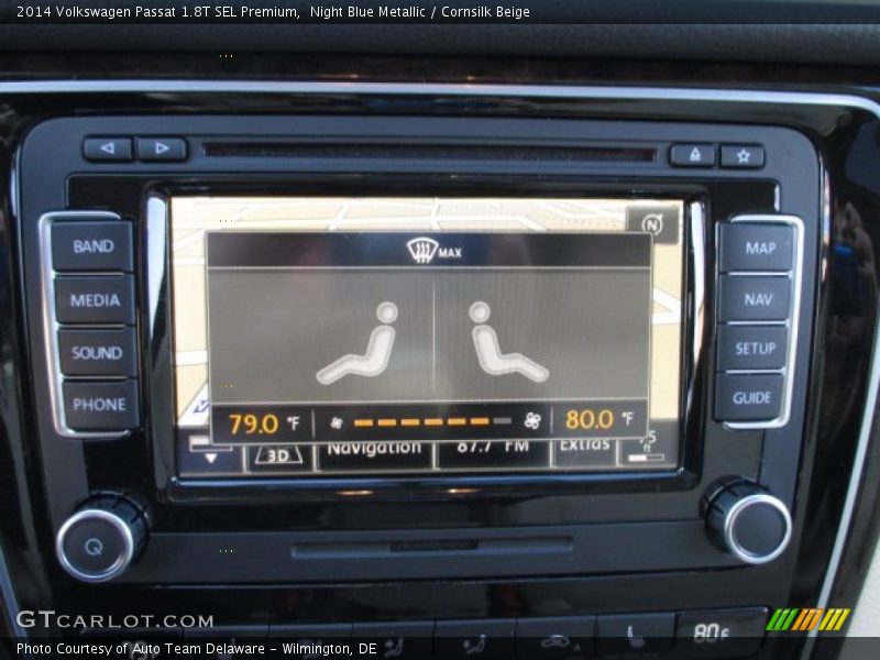 Controls of 2014 Passat 1.8T SEL Premium