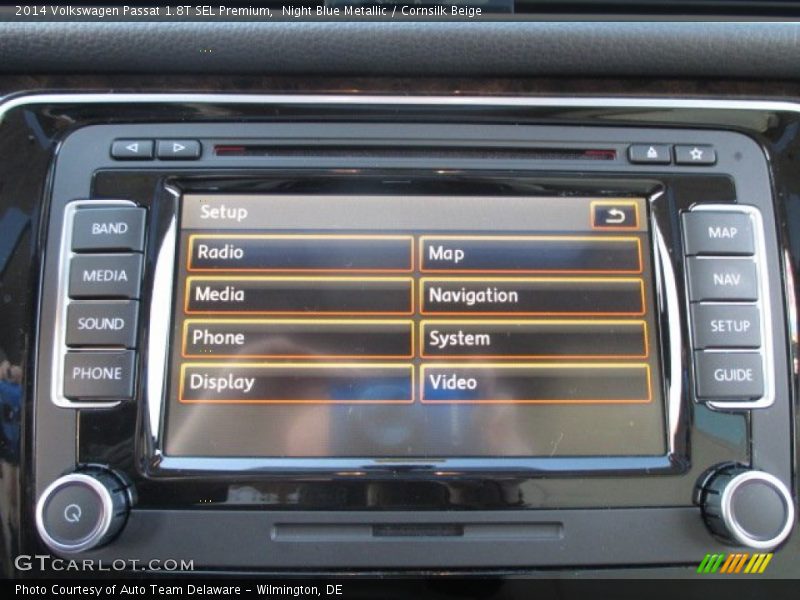 Controls of 2014 Passat 1.8T SEL Premium