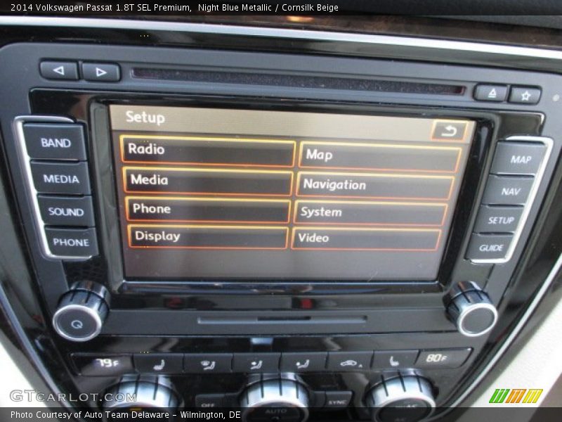 Controls of 2014 Passat 1.8T SEL Premium