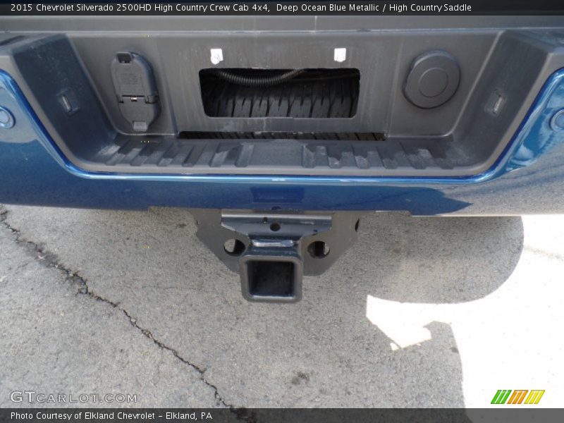 Deep Ocean Blue Metallic / High Country Saddle 2015 Chevrolet Silverado 2500HD High Country Crew Cab 4x4