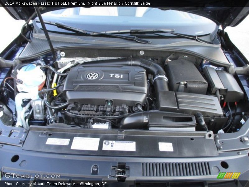 2014 Passat 1.8T SEL Premium Engine - 1.8 Liter FSI Turbocharged DOHC 16-Valve VVT 4 Cylinder