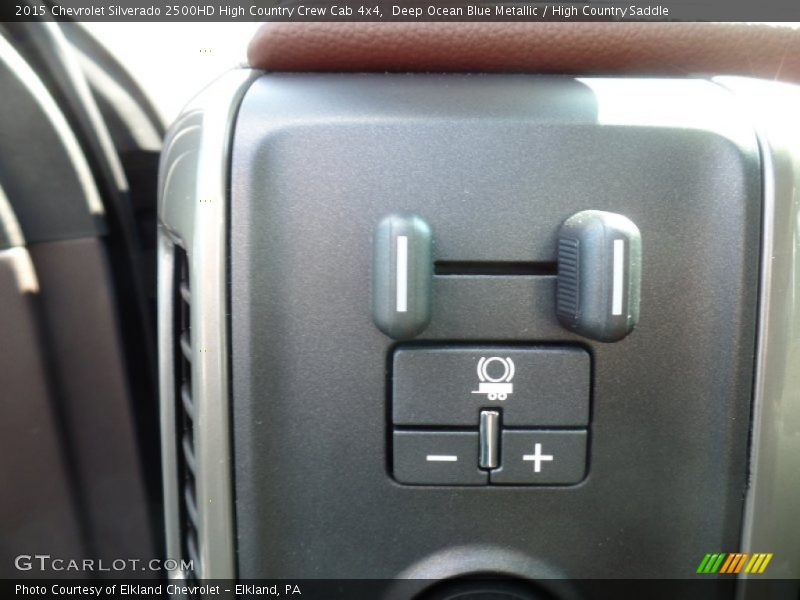 Controls of 2015 Silverado 2500HD High Country Crew Cab 4x4