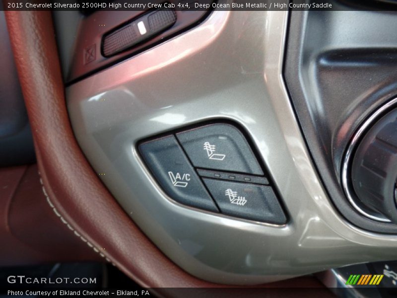 Controls of 2015 Silverado 2500HD High Country Crew Cab 4x4