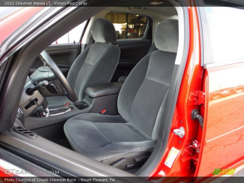 Victory Red / Gray 2012 Chevrolet Impala LT