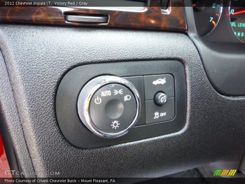 Victory Red / Gray 2012 Chevrolet Impala LT