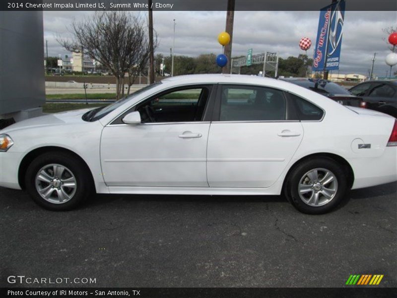 Summit White / Ebony 2014 Chevrolet Impala Limited LS