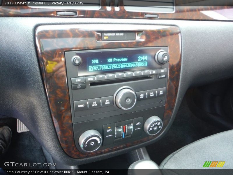 Victory Red / Gray 2012 Chevrolet Impala LT