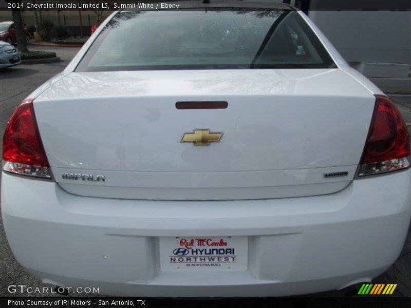 Summit White / Ebony 2014 Chevrolet Impala Limited LS