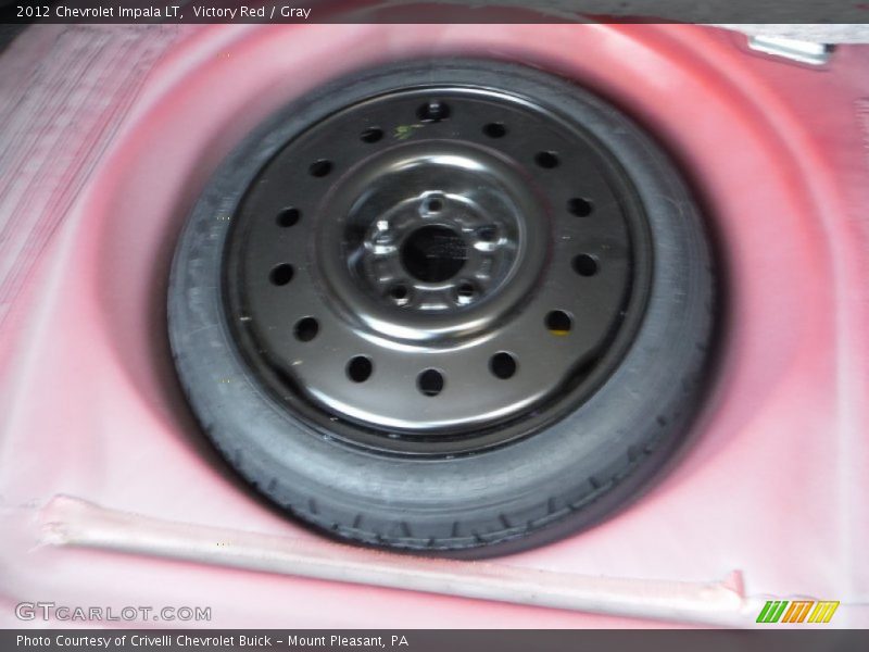 Victory Red / Gray 2012 Chevrolet Impala LT