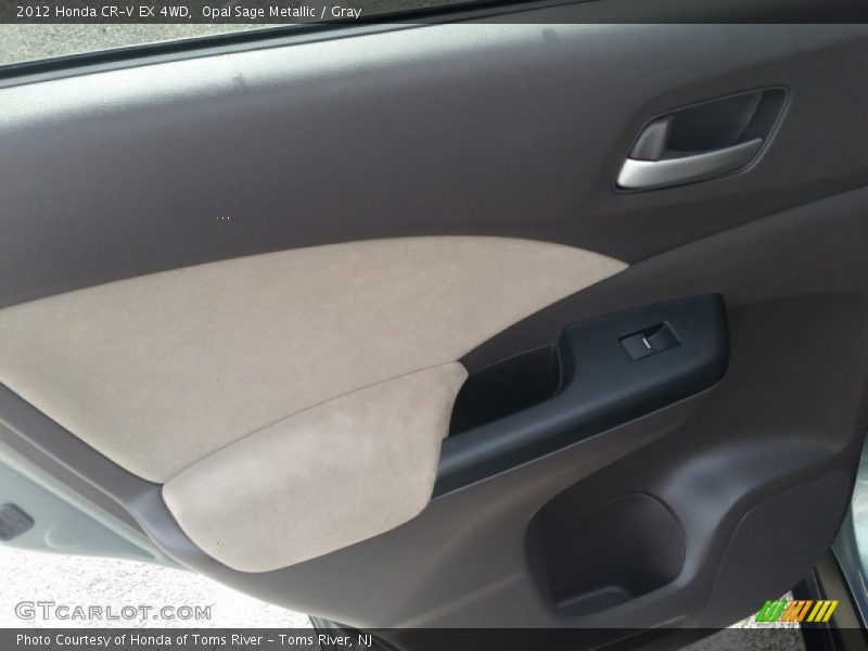 Opal Sage Metallic / Gray 2012 Honda CR-V EX 4WD