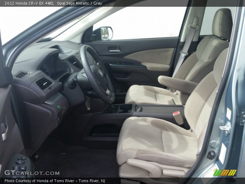 Opal Sage Metallic / Gray 2012 Honda CR-V EX 4WD