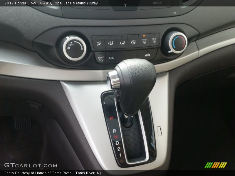 Opal Sage Metallic / Gray 2012 Honda CR-V EX 4WD