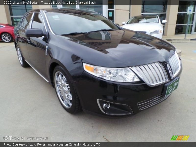 Tuxedo Black Metallic / Charcoal Black 2009 Lincoln MKS Sedan